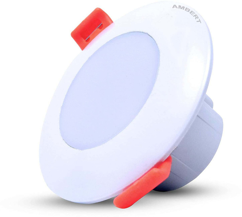 ambert 3 watt led ceiling light pack of -1, white color Ceiling Light Ceiling Lamp(White)