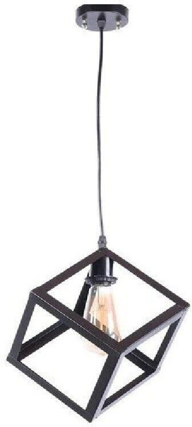 Areezo Areezo Squire Meal Pendent Light For Home Decor (Bulb Not Included) (Pack of 1) Pendant Lamp Ceiling Lamp(Black)