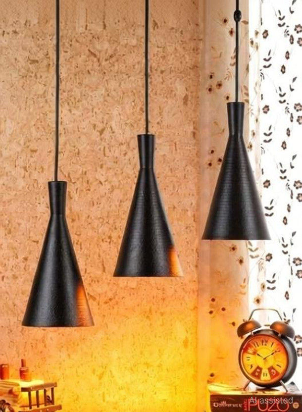 jency Innovate Chandelier Ceiling Lamp(Black)