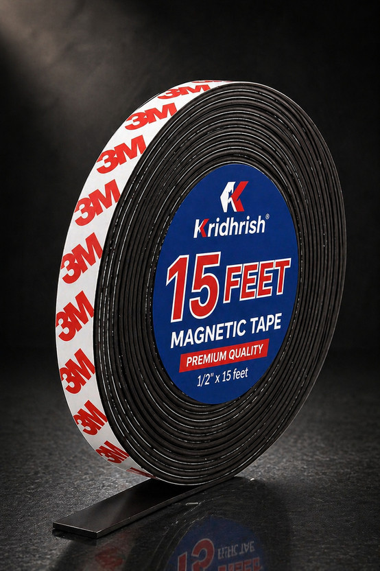 kridhrish Magnetic Tape Medium Magnetic Tape (Manual)(Black)