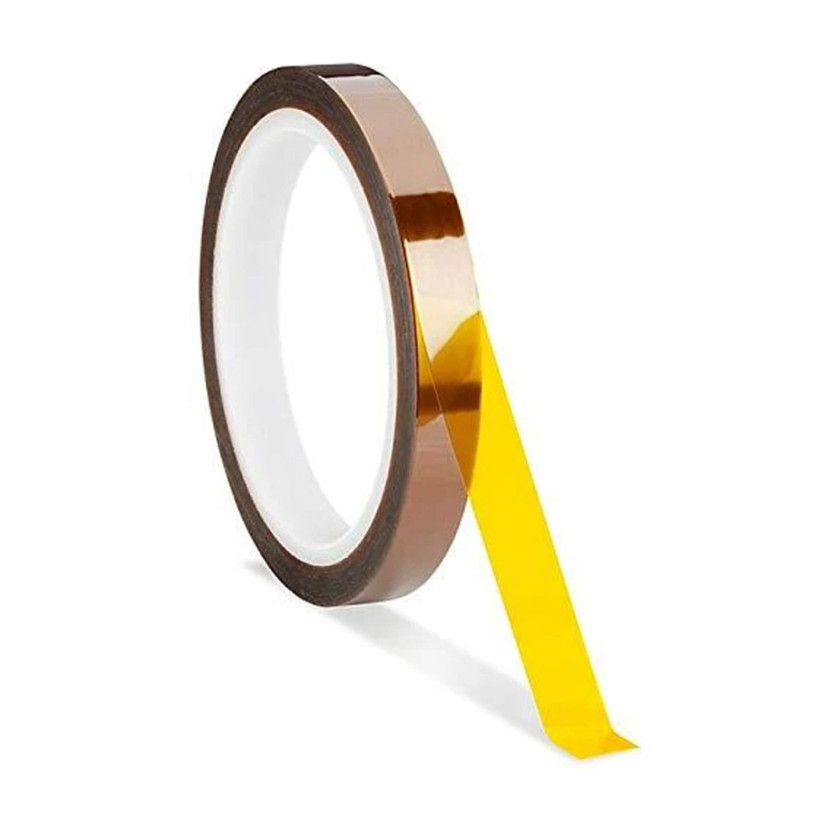bartwal bartwal Polyimide Heat Resistant/High Temperature /Sublimation Tape 33 Mtrs Long (10mm) Handheld Heat Tape (Manual)(Set of 1, Brown) - Flipkart Deal