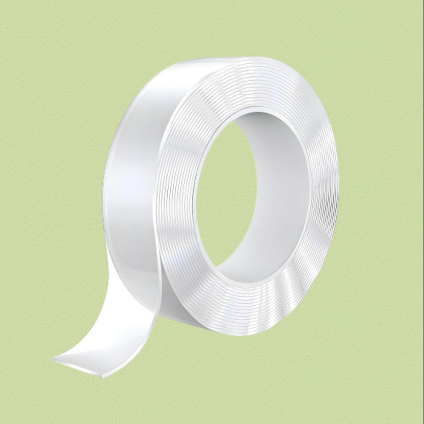 HAREPRIYA Double sided cellotape Dispenser Tape for Walls (Manual)(Set of 1, White)