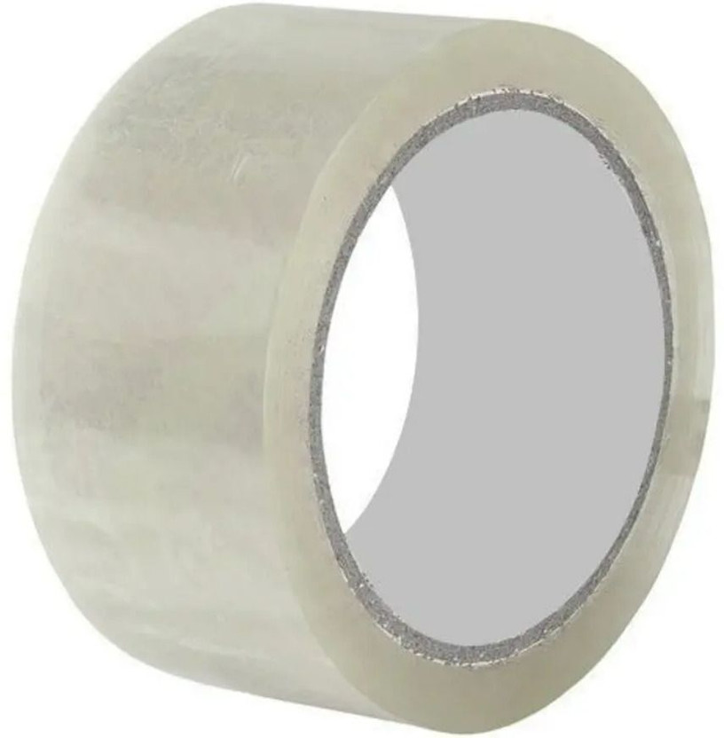 Ondesk Essentials BOPP Transparent Tape | 65meter Length X 48mm Width | 42Micron High Strength Self-Adhesive Tape | Perfect for Office, Packaging, DIY, Shipping & More BOPP Transparent Tape 2 Inches (Manual)(Set of 1, Transparent)