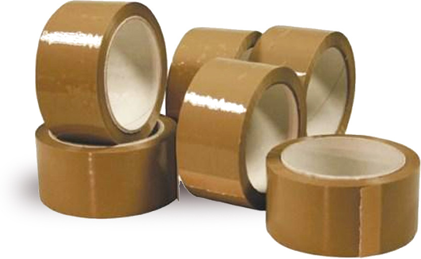Boxer BROWN PACKING TAPE(65 Meters) INDUSTRIAL PACKING TAPE Brown Tape (2inch) (Manual)(Set of 6, Brown)