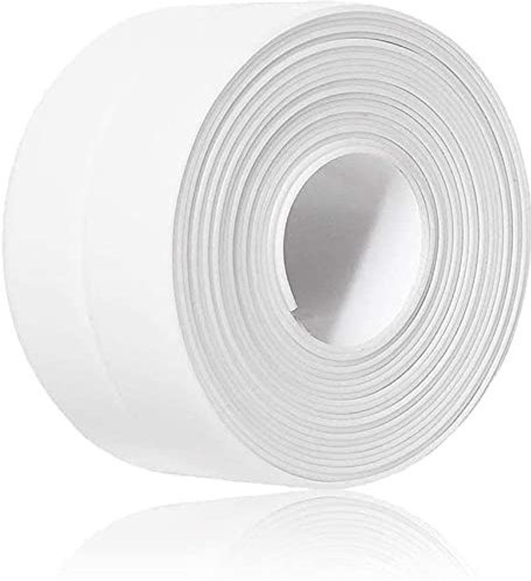 RTURO RTURO Manual For Kitchen, Bathtub, Bathroom, Sink, Floor, Shower, Toilet, Wall, Edge Wall Corner tape | Floor Manual Caulk Strip Tape| Self-adhesive Waterproof (Manual)(White) - Flipkart Deal