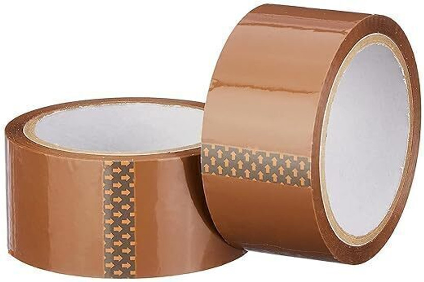 PACKWHIZ industrial Tape for E-Commerce Box Packing Home Office Business Factory Entrance Industrial Tape for E-Commerce Box Packing (Manual)(Set of 16, Brown)