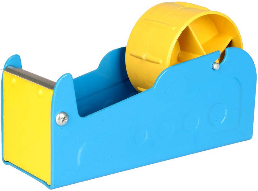 Tylos Single Desktop 1 inch & 2 Inch Packaging Tape Dispenser Machine Tape Dispenser (Manual)(Set of 1, Multicolor)