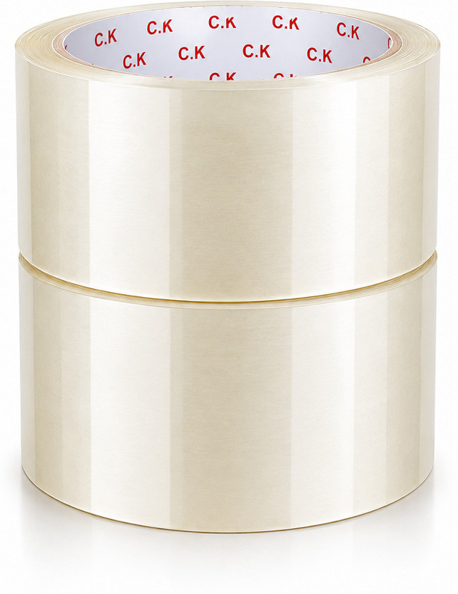 CraftKnights Single sided n/a cello tape (Manual)(Set of 2, White)