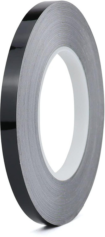 BEFLIX Tile Gap Sticker Waterproof 50 Meters Golden Tape, Self adessive Manual Dispenser Dispenser Floor Decorative Tape (Manual)(Set of 1, Black)