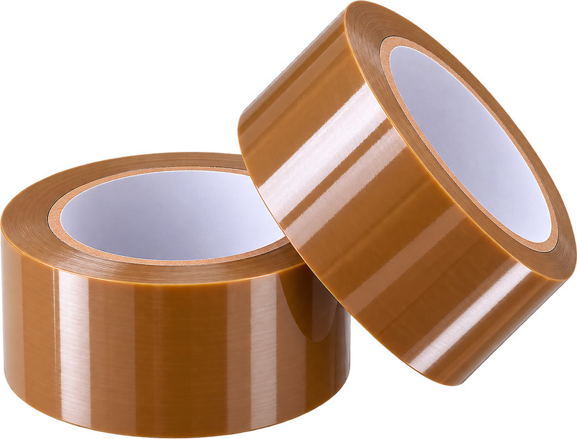 Drricon Drricon BOPP Brown Tape Handheld Packing Tape, Cello Tape, Self adhesive 2 inch Width X 65m Length (Pack of 2) (Manual)(Set of 2, Brown) - Flipkart Deal