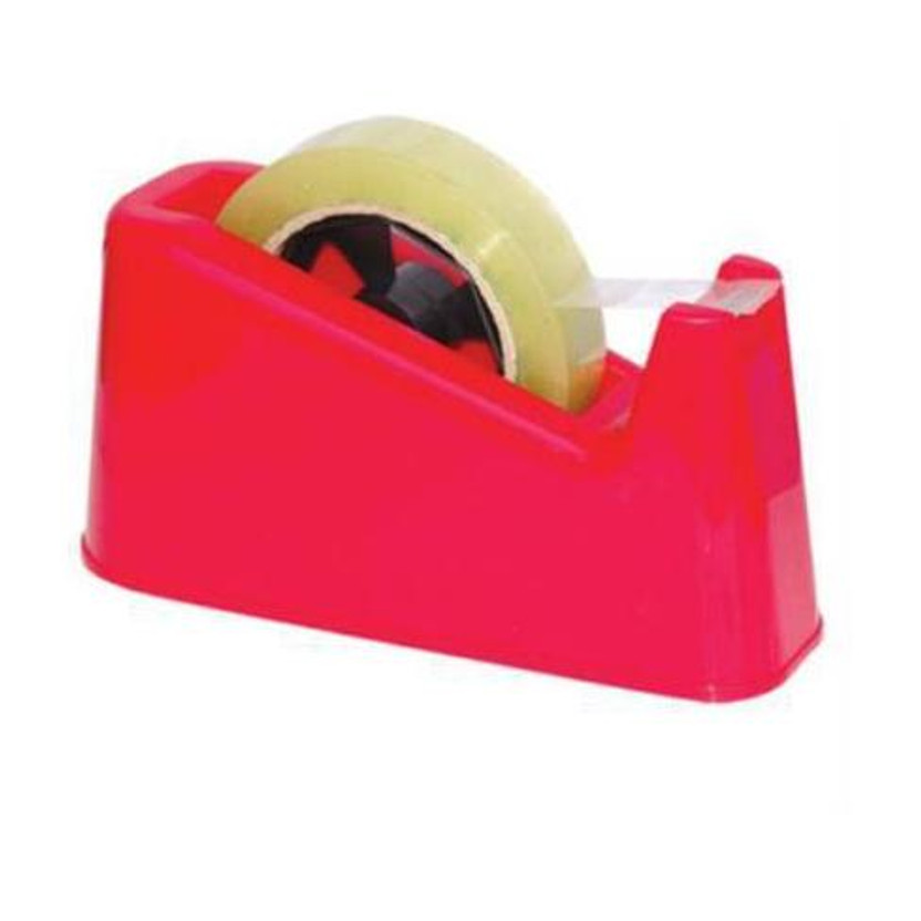 koda 1inch Handheld Dispenser tape dispensers (Manual)(Set of 1, Red)