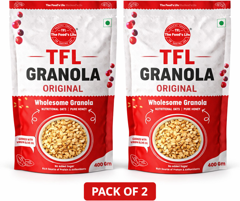 TFL(The Food's Life) Original Granola Pouch(2 x 400 g)