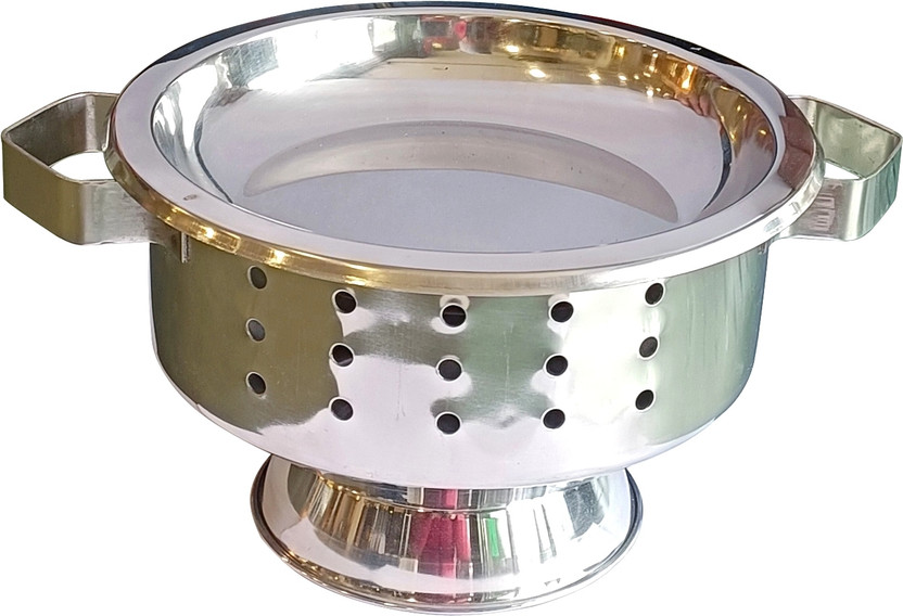 Hospitality Hospitality Paulsons Stainless Steel Snack Warmer with Fuel Bowl Serving Dishes Round Chafing Dish(Pack of 1) - Flipkart Deal