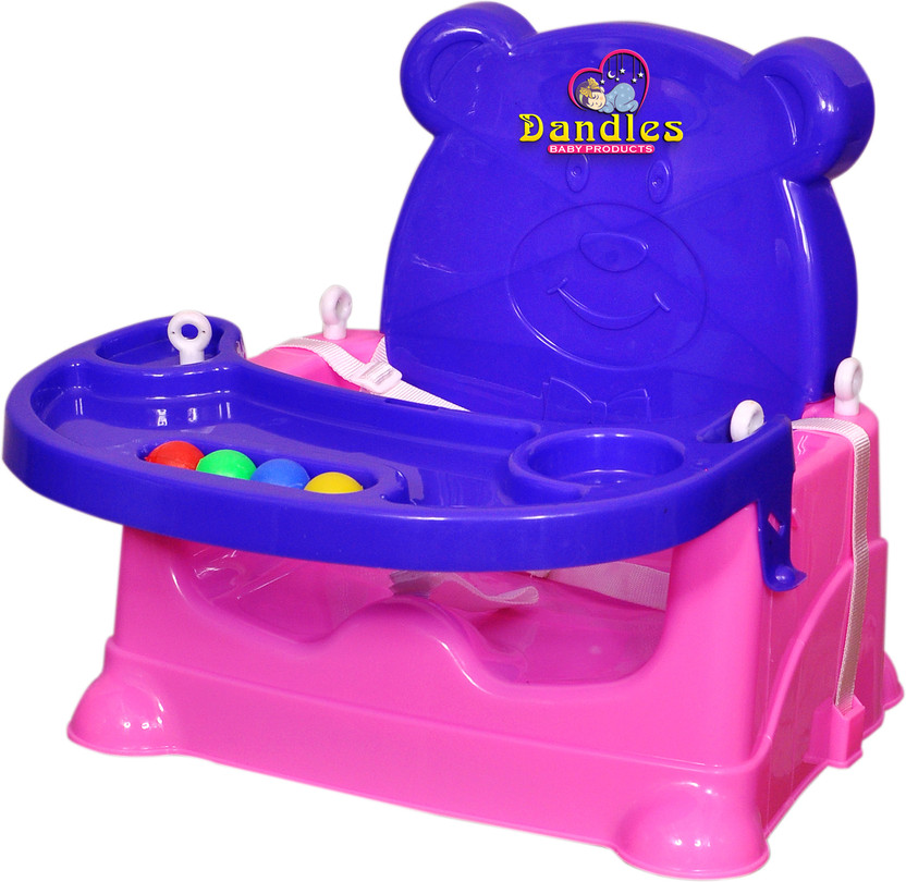 DANDLES 6-in-1 Multipurpose Baby Booster Seat/Swing/Bath/Car/Feeding Seat Chair(Pink, Blue)