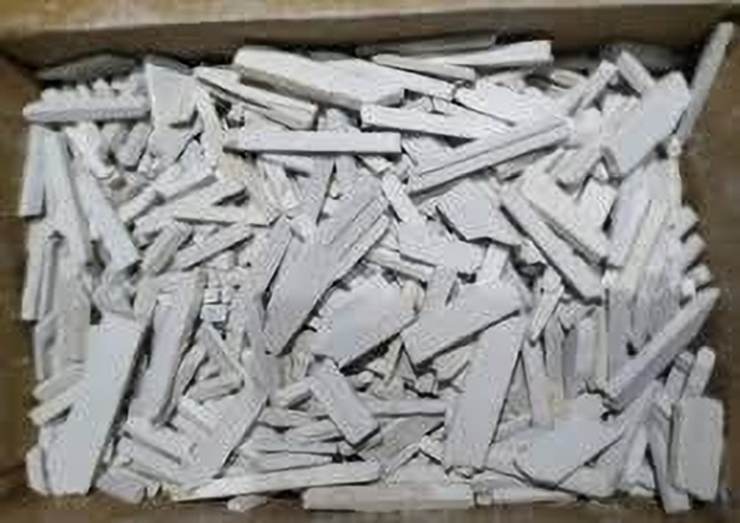 PackServe PENCIL CHALK TUKDA -TUKDA [500 GRAM] CHALK PENCIL NATURAL CLAY(70 Sticks)