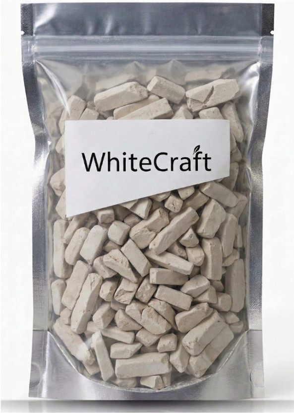 WhiteCraft Damage Slate Pencil Broken Chalk Pack Slate Pencils for Eating Writing Practice Slate Chalk Edible Chalk for Eating White Slate Pencil 500ML(500 ml)