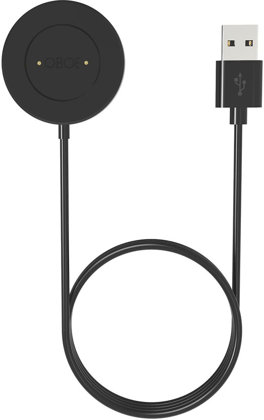 GEMSIFY Charging Dock Compatible with Realme Watch S RMA207 Charger Cable(Black) Charging Pad