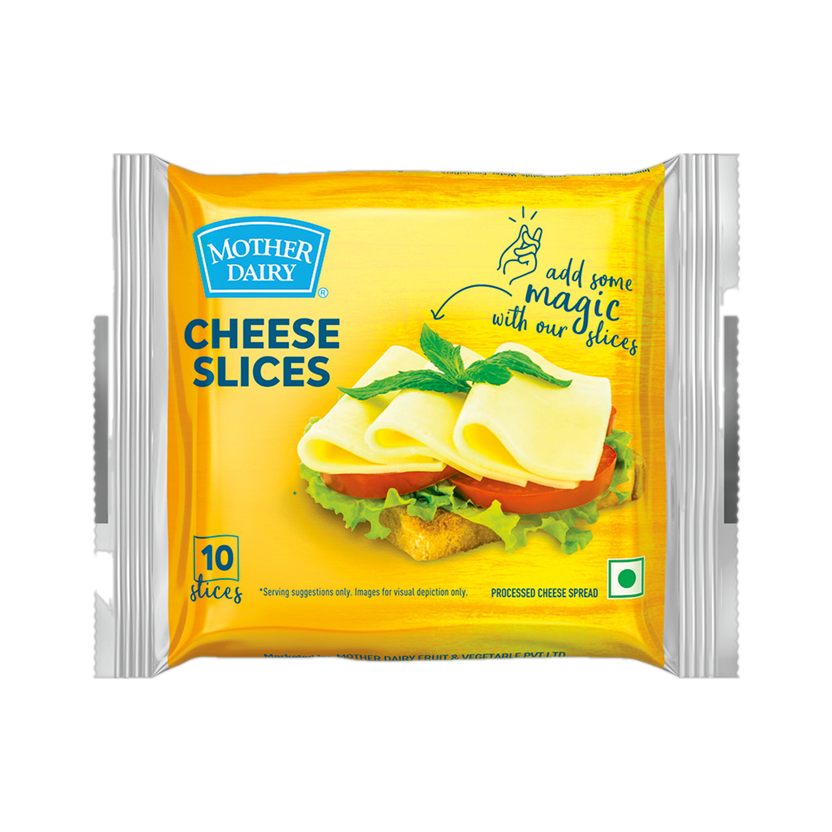 MOTHER DAIRY Processed Cheese Slices(200 g)