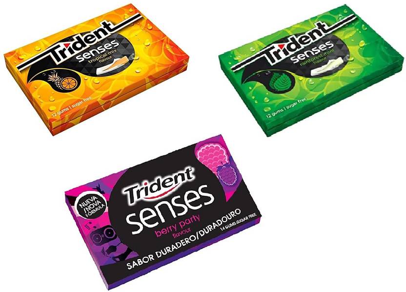 Mondelez International Trident Sugar Free Senses Variety Pack Each