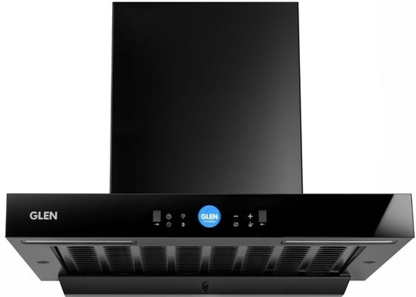 Glen Glen appliances pvt ltd 6052 lcd bldc 1600 CMH 60 cm Auto Clean Chimney(Wall Mounted, Black) - Flipkart Deal