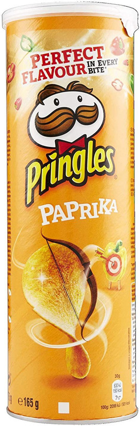 Pringles Paprika Potato Chips (IMPORTED FROM US) Chips(165 g)
