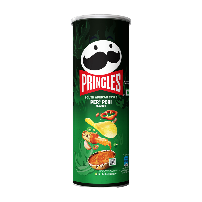 Pringles Potato Peri Peri Flavor Chips(102 g)