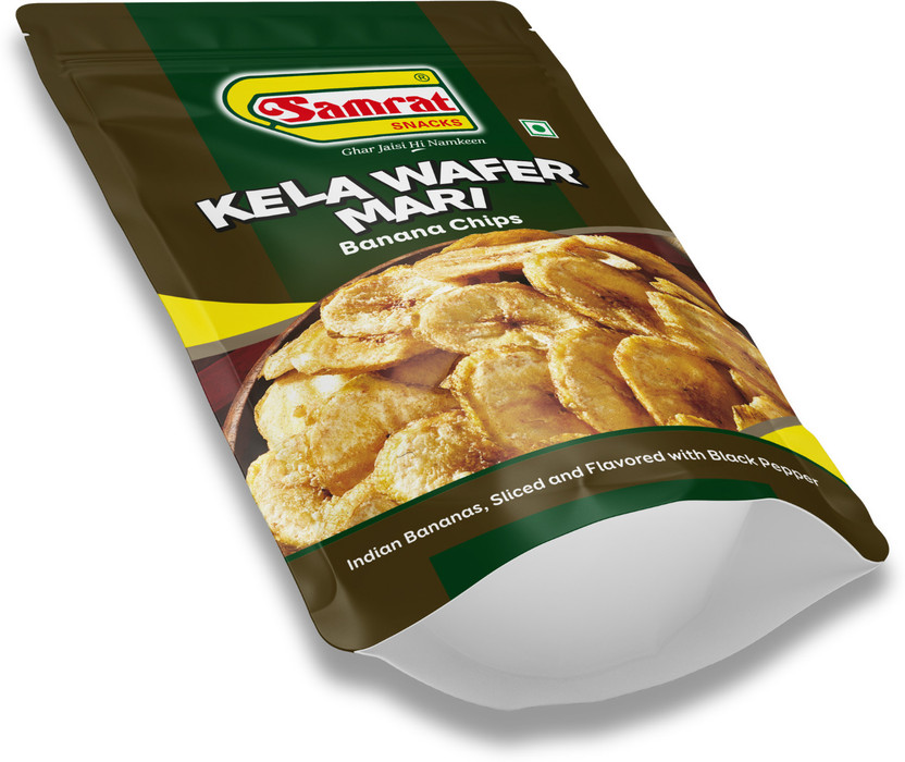 Samrat | Kela Wafer Mari Banana Chips | A Flavorful Snack for Every Craving | Chips(400 g)