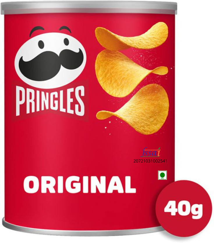 Pringles Original Flavor Potato Crisps (IMPORTED FROM USA) Chips(40 g)