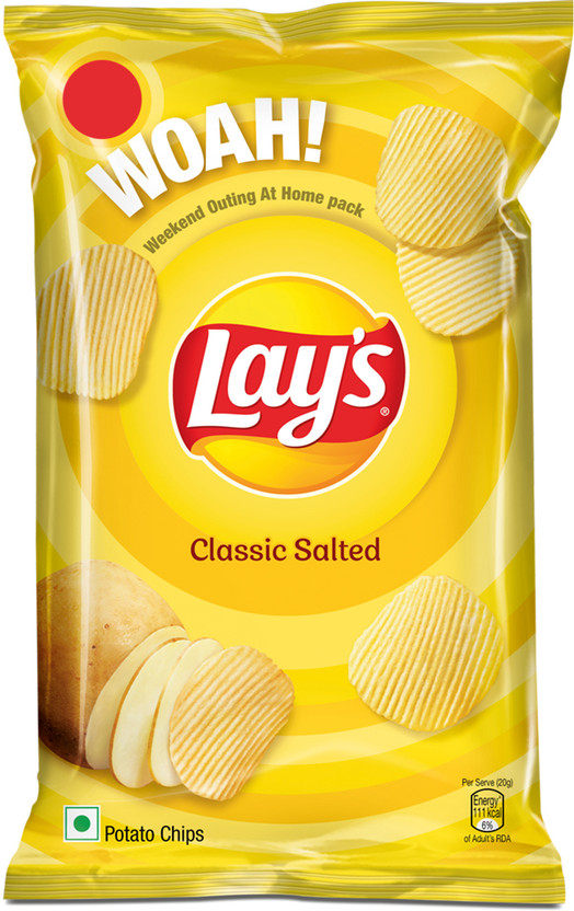 Lay's Classic Salted Potato Chips(80 g)