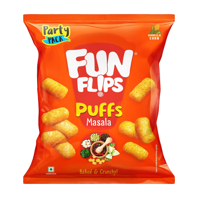 Fun Flips Masala Puffcorn 57 g