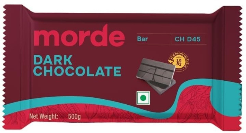 TRENDING TRENDING PRODUCTS VILLA Morde Dark Chocolate Block CH D45 500g | Professional Baking & Molding Slab Bar Gift Pack(500 g) - Flipkart Deal