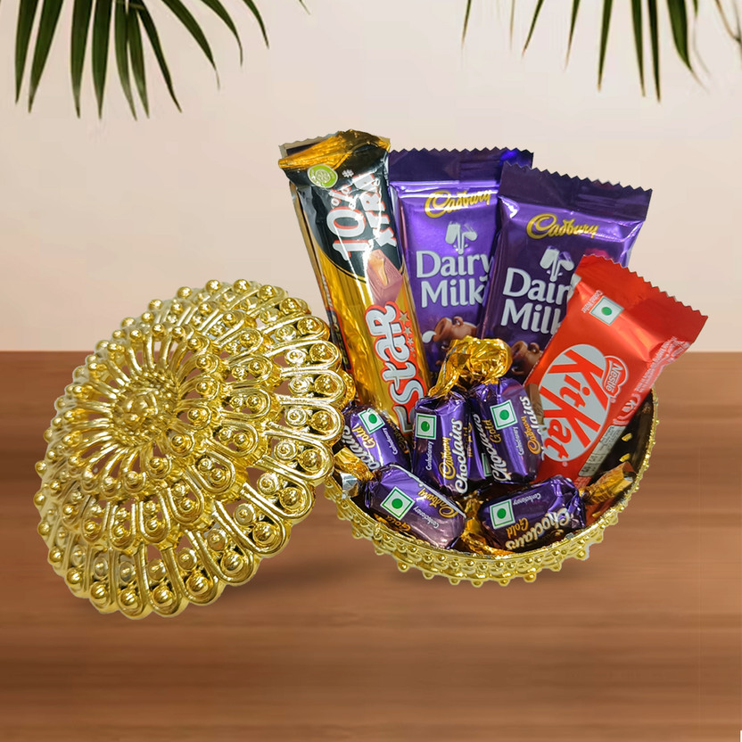 Chocoloony Chocolate Gift Hamper for Girlfriend, Sister, Wife and your Loved ones. Caramels(5 x 50 g)