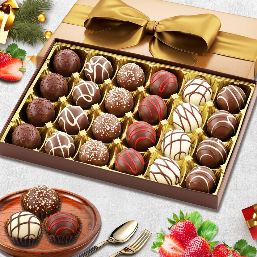 WINNI WINNI CELEBRATE RELATIONS (24 Pcs) Chocolate Gift pack | Chocolate Gift Box for Birthday, Anniversary Truffles Gift Pack(24 x 20.83 g) - Flipkart Deal