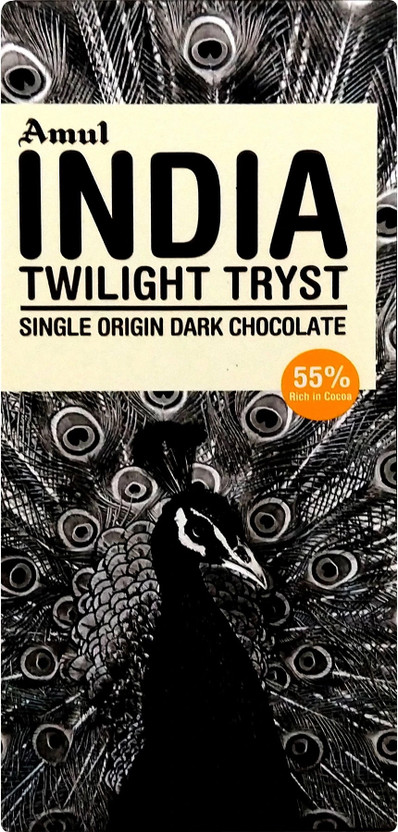 Amul India Twilight Tryst Single Origin Dark Chocolate Bars(125 g)