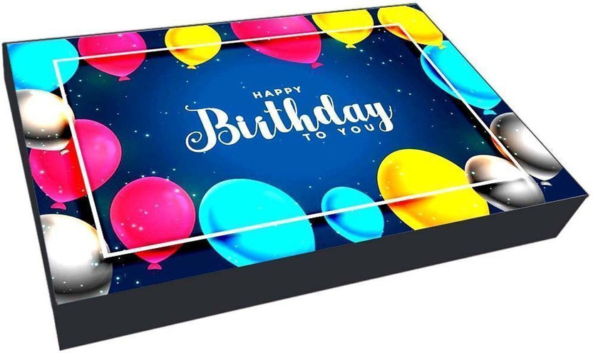 creativechocolate Happy Birthday Delicious Chocolate Special Surprise Gift Pack Truffles(6 x 1 Units)