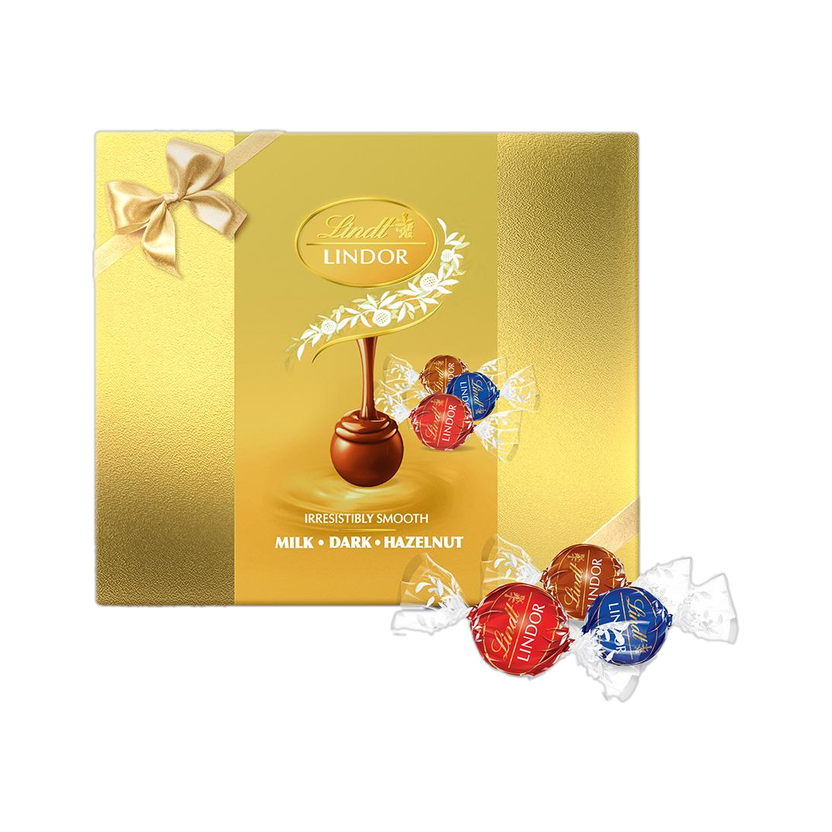 LINDT (Milk, Dark, Hazelnut) Chocolate Bites Gift Pack(75 g)