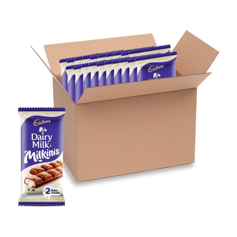 Cadbury Dairy Milk Milkinis Chocolate Bar(20 x 34 g)