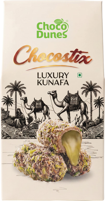 Chocodunes Chocodunes Chocostix Luxury Kunafa | 180 g per Box Bites(180 g) - Flipkart Deal