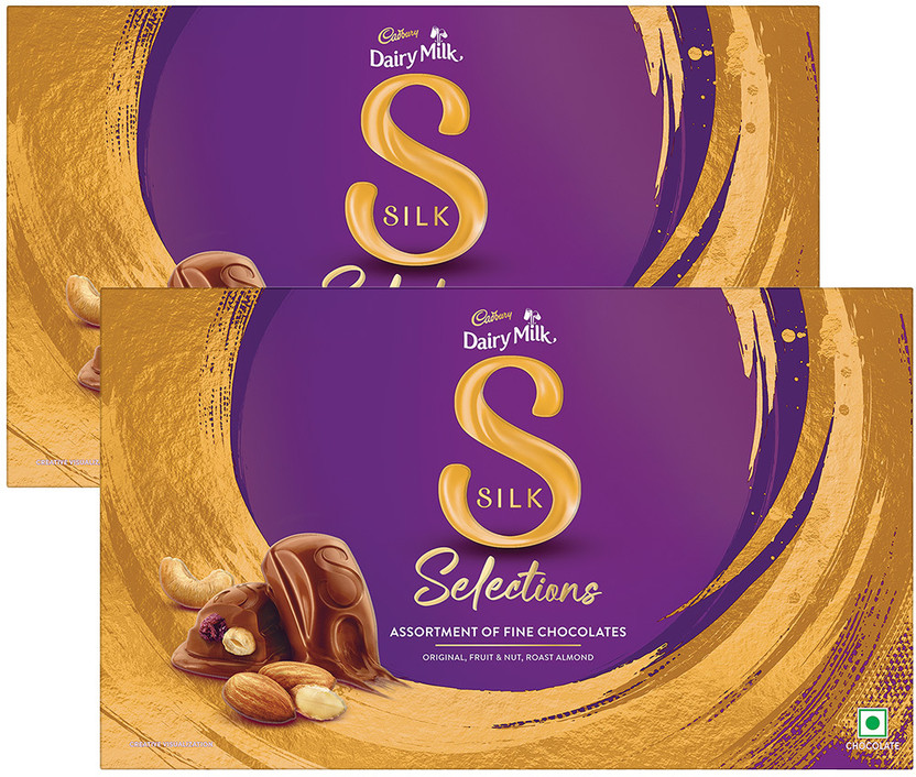 Cadbury Dairy Milk Silk Selections Assorted Chocolate Bar(2 x 213 g)