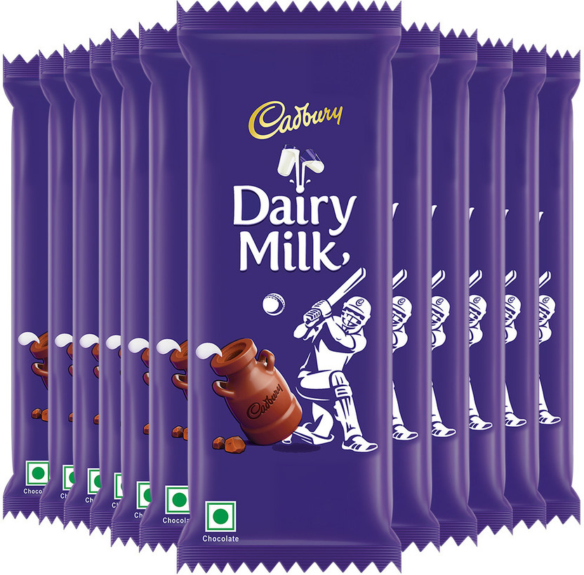 Cadbury Dairy Milk Maha Pack Cricket Pack Chocolate Bars(12 x 46 g)