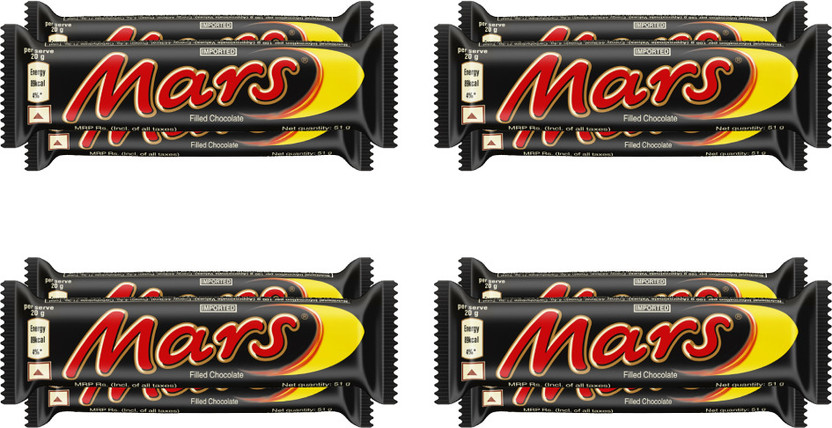 MARS Premium Imported Chocolate Bar, Rich Fusion of Nougat and Smooth Caramel Bars(12 x 51 g)