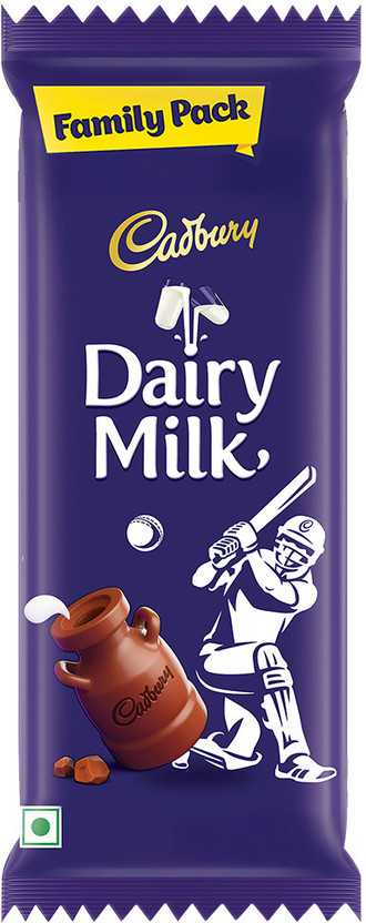 Cadbury Dairy Milk Family Cricket Pack Chocolate Bars(112 g)