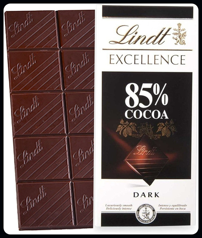 LINDT 85% Cocoa Dark Chocolate-A Bar Gift Pack(100 g)