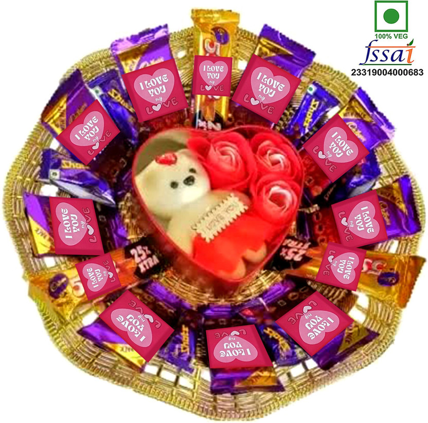 Chocoloony Chocolate Gift Hamper for Valentine, Birthday, Anniversary | Gift For Lovers Bars(1 Units)