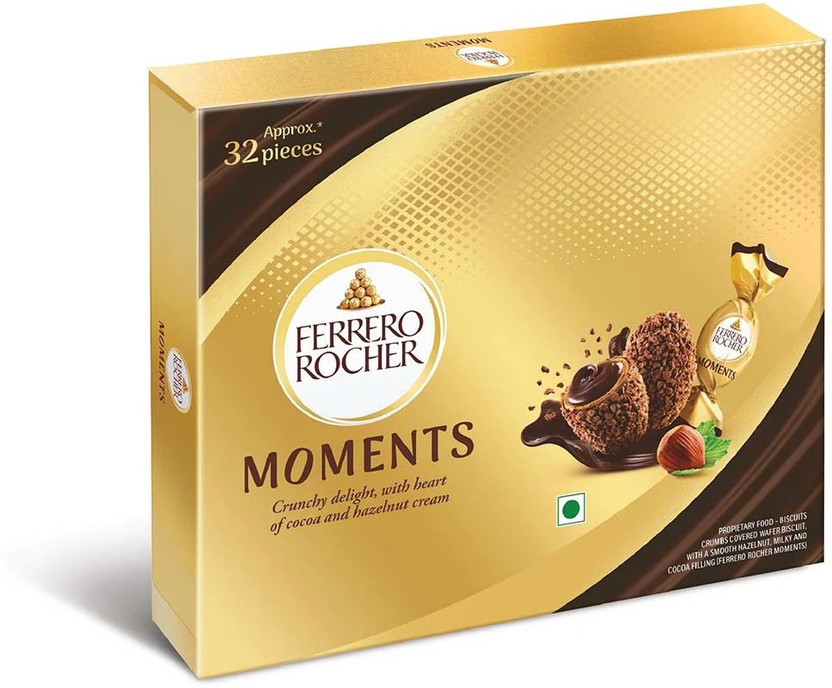 FERRERO ROCHER Moments T32 - 32 Pcs In Box Truffles(185.6 g)