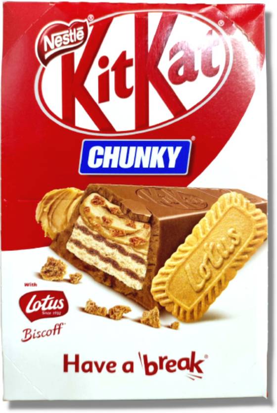 NESTLE Kitkat Chunky Lotus Biscoff Bars Price in India Buy NESTLE