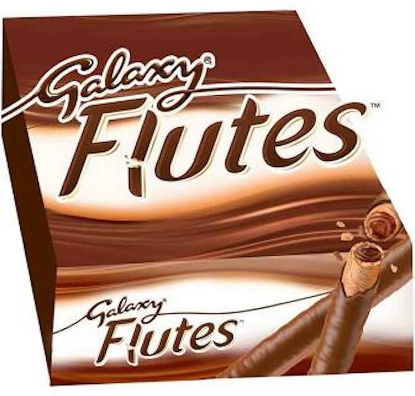 GALAXY Flutes Crispy Wafer Roll With Chocolate Cream (IMPORTED FROM