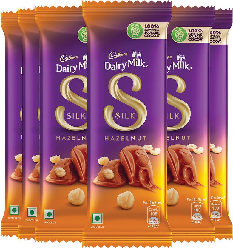 Cadbury Dairy Milk Silk Hazelnut Chocolate Bars Price in India Buy