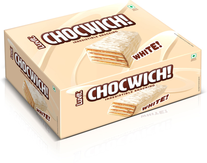 LuvIt Chocwich White Wafer | Crunchy & Delicious | Bars(740)