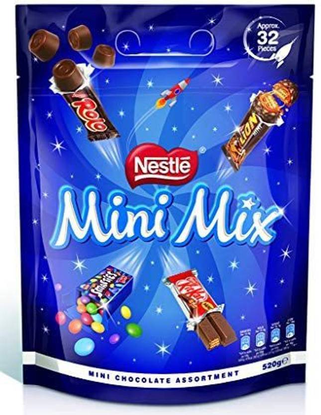 Kitkat Mini Mix NESTLE Mini Mix Mini Assortment Kitkat Chunky, Smarties, Lion, Kitkat ...